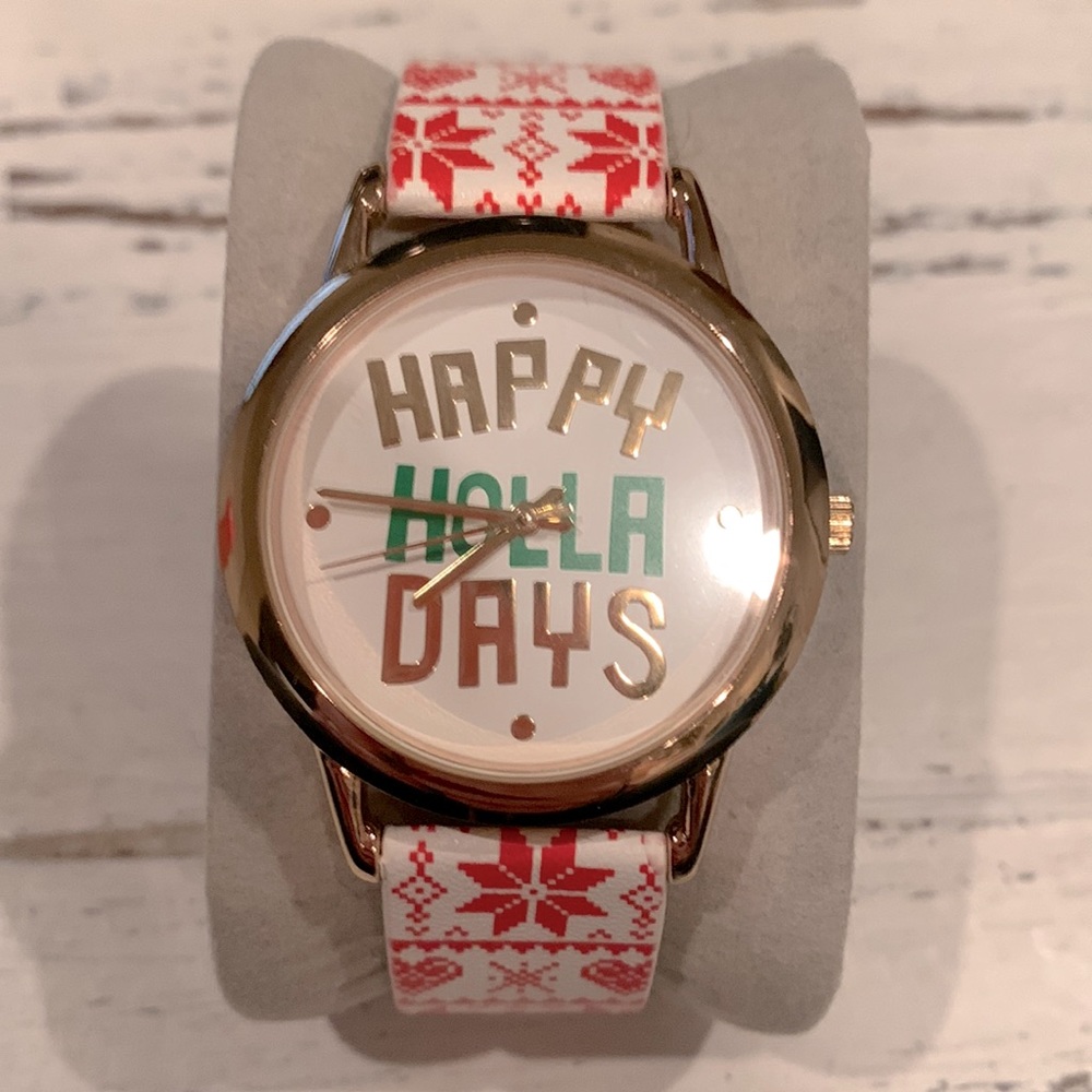 Happy Holla Days Christmas Watch